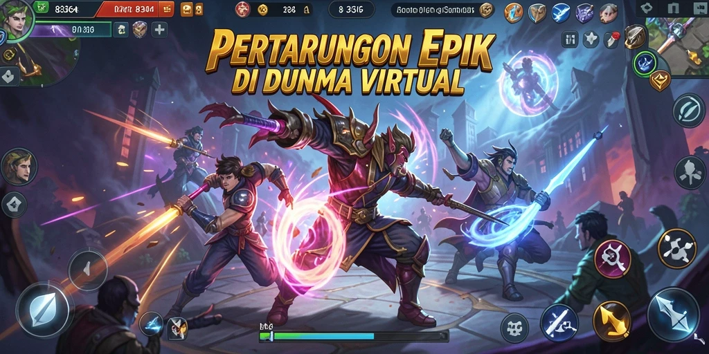 Tampilkan aksi pertarungan mendebarkan dalam game Fighting 8364.
