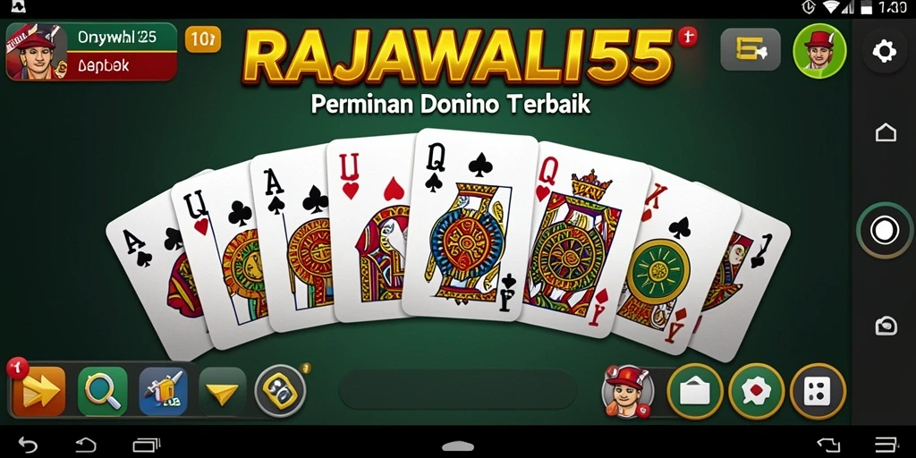 Tampilan gameplay seru di RAJAWALI55 dengan grafis menarik.