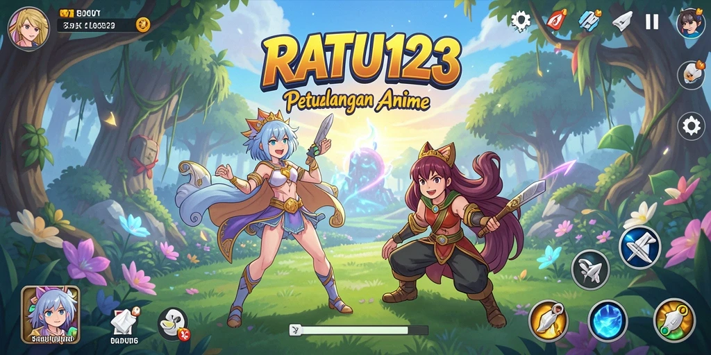 Tampilan menarik dari gameplay RATU123 yang seru.